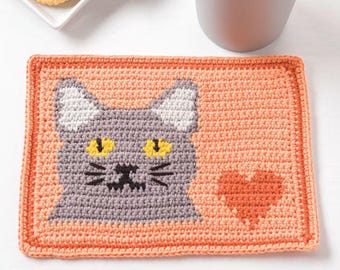 Haakpatroon kattenonderzetter (geschikt voor beginners)