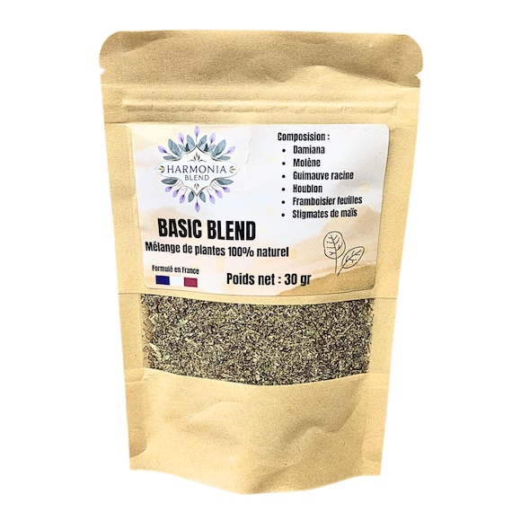 Natural Herbal Blend Without Nicotine | Neutral and Mild Taste | Alternative  to Tobacco | Basic Blend