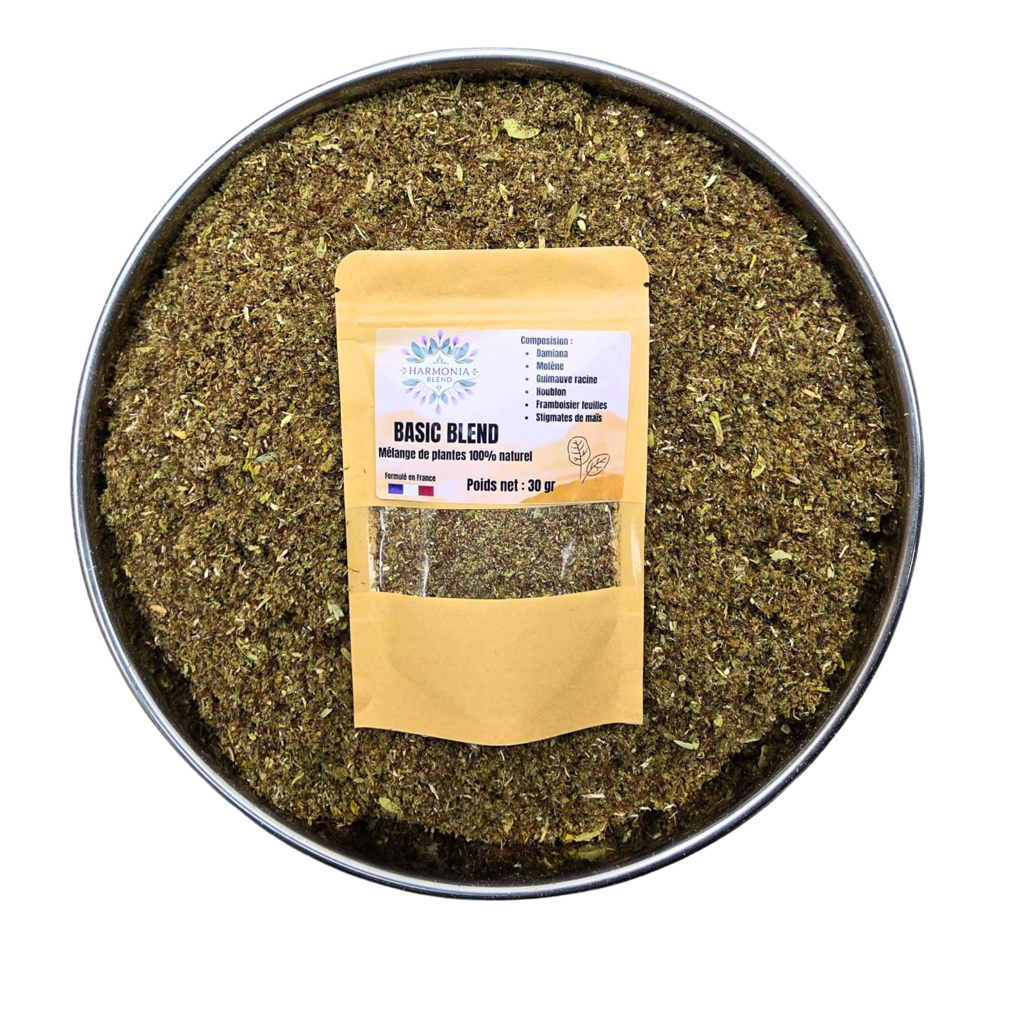 Natural Herbal Blend Without Nicotine | Neutral and Mild Taste | Alternative  to Tobacco | Basic Blend