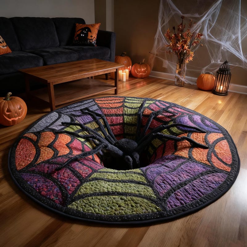 Vortex Spider Web Rug Optical Illusion Rugs - Etsy