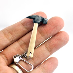 Vintage Tiny Marx Toy Pocket Miniature Claw Hammer Small Doll House Signed  Mini