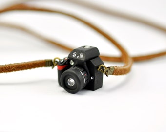 Personalized(Initial) Nikon D5300 Camera miniature necklace