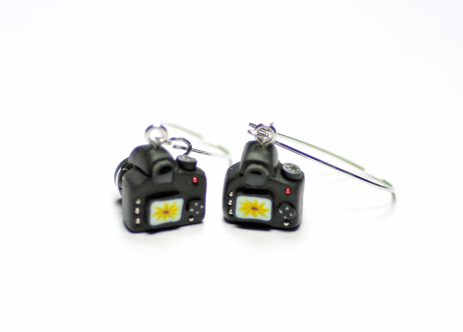 Canon 5D Mark II Camera Miniature Earrings Etsy