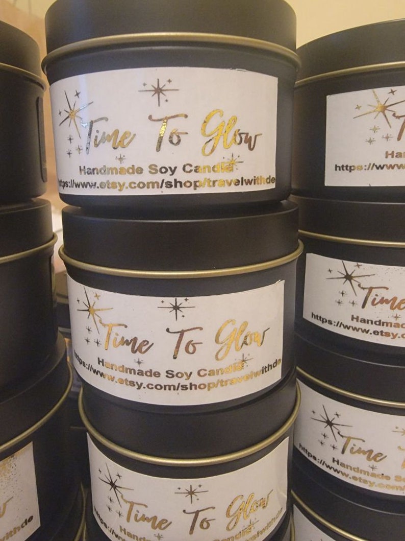 6 Pack Floral Fragrance Candles Honeysuckle Candle Lilac Candle Natural Soy Wax Candlebulk