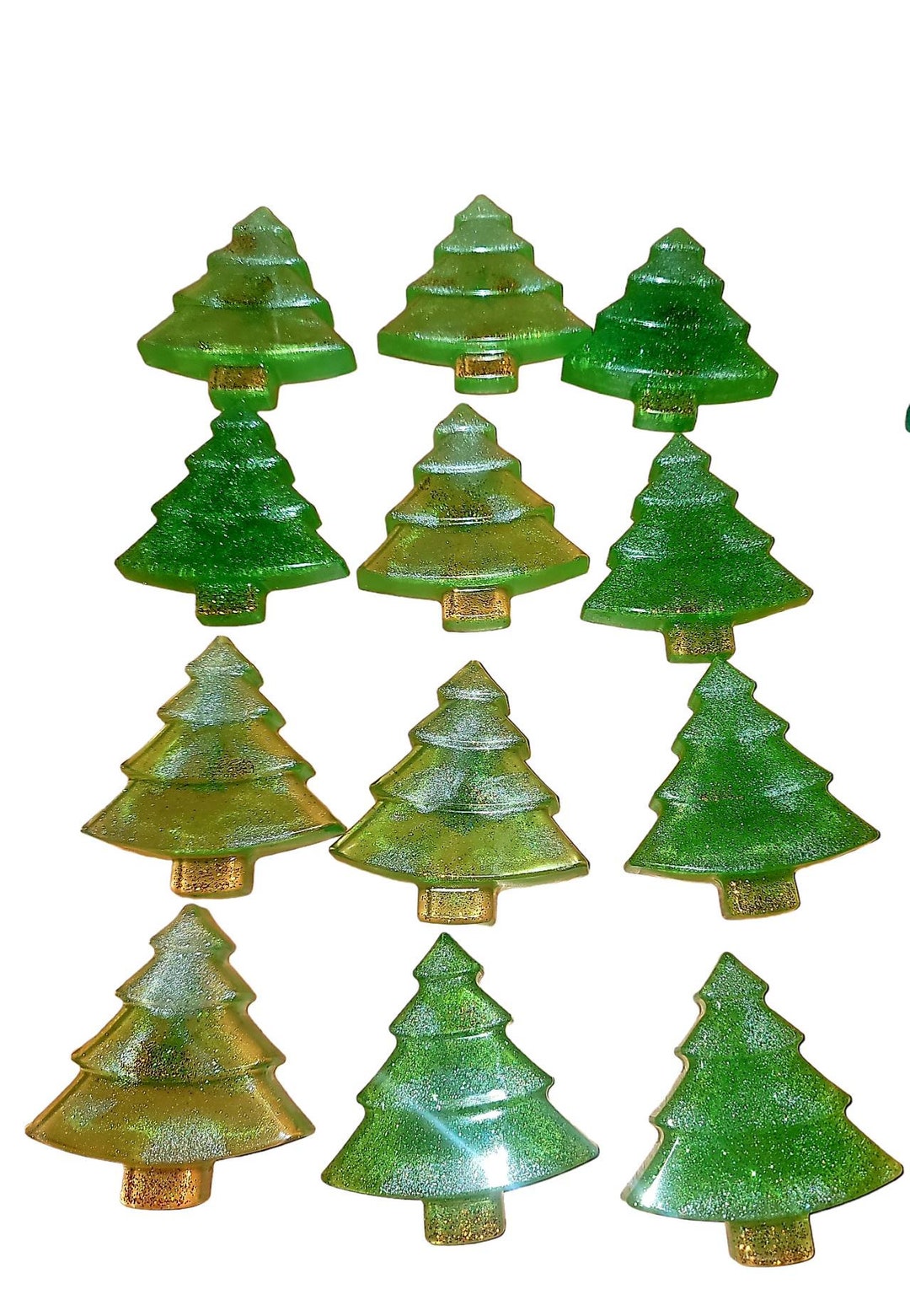 Cake Topper Tree, Pine Tree, Resin Tree, Shiny Tree, Cake Topper