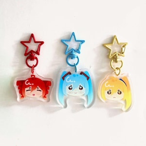 Anime-bedel van acryl [ Miku - Teto - Neru]