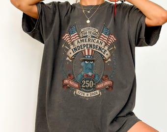 Disney Sam Eagle Comfort Colors  Shirt, The Muppets Patriotic Tee, 1776 2026 4th of July Shirt