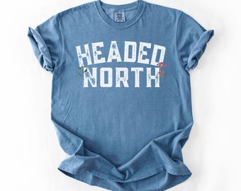 Headed North Comfort Colors Shirt, The Great Divide Tour Tee, NK Inspired Shirt, Indie Folk Concert Outfit