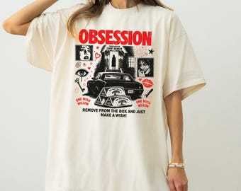 Obsession Movie Comfort Colors Shirt, One Wish Willow Tee, Retro Horror Movie T Shirt, Cult Film Graphic Tee, Thriller Movie Fan Gift