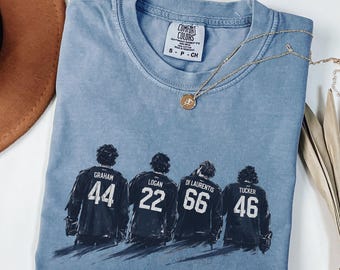 Hockey Romance Comfort Colors Shirt, Bookish Hockey Tee, Sports Romance Gift, Fictional Hockey Player Shirt, Reader Gift
