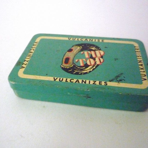 Tip Top Metal Box / Advertising Tin