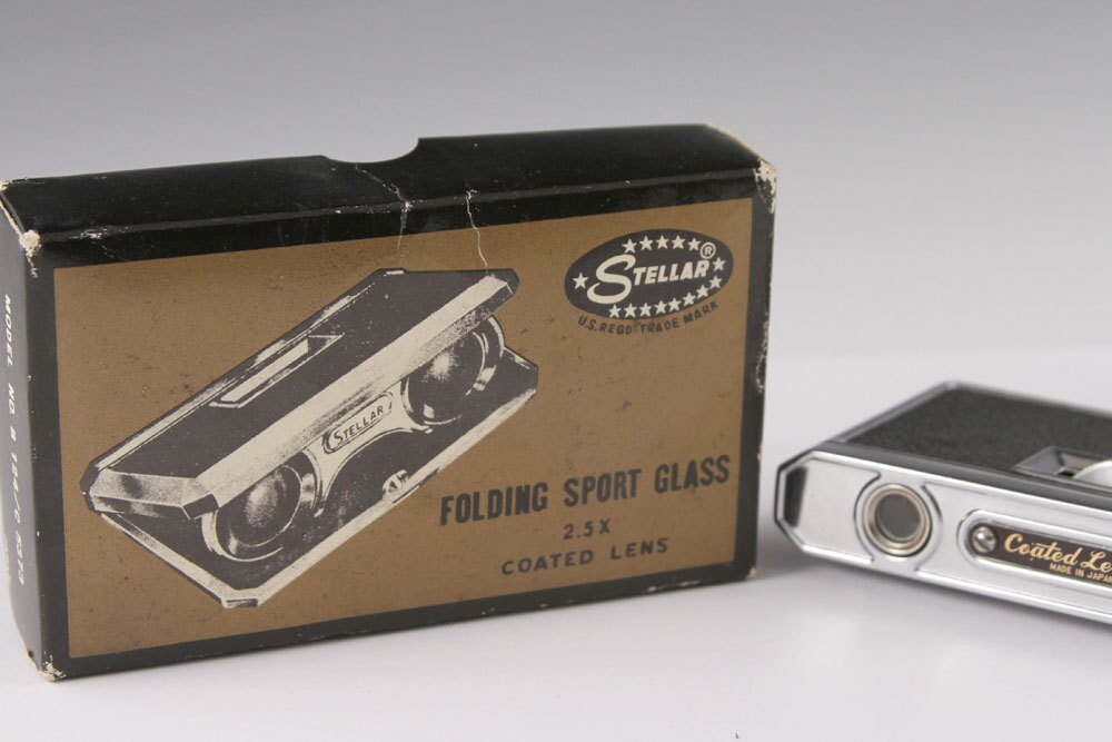Stellar Folding Sport Glasses Binoculars with Original Box Etsy