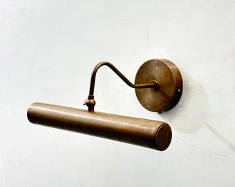 Solid Brass Picture Light - Vintage Style - 15 inch