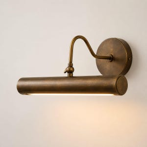 Solid Brass Picture Light - Vintage Style - 15 inch