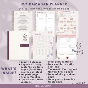 Mi planificador digital de Ramadán 2026