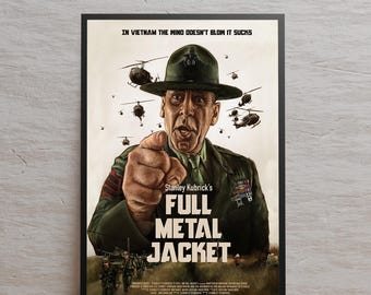 Full Metal Jacket Adam Baldwin Animal Mother Original Drawing
