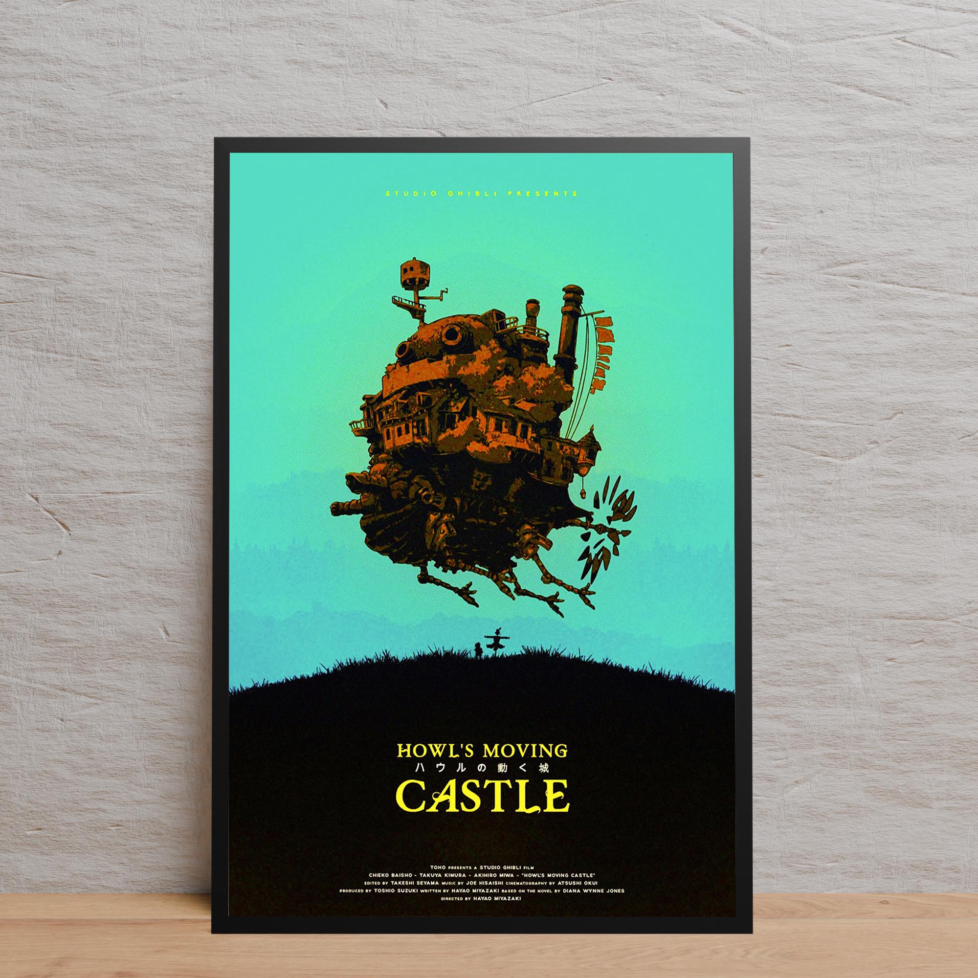 ハウルの動く城ポスター、ソフィーのウォールアート、ギフトアイデア