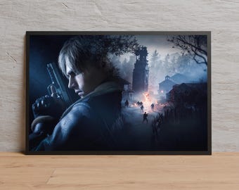 バイオハザード4 リメイク、ポスタープリント - Etsy 日本