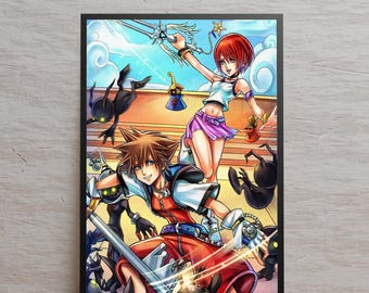 Kingdom Hearts 2 Cover - Etsy 日本