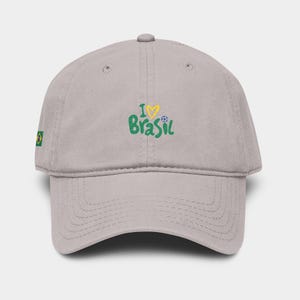 World Cup 2026 Brazil Hat, FIFA Soccer Fan Gift, Embroidered Football Cap Bild 10