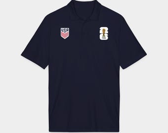 World Cup Trophy Polo | USA Crest Polo