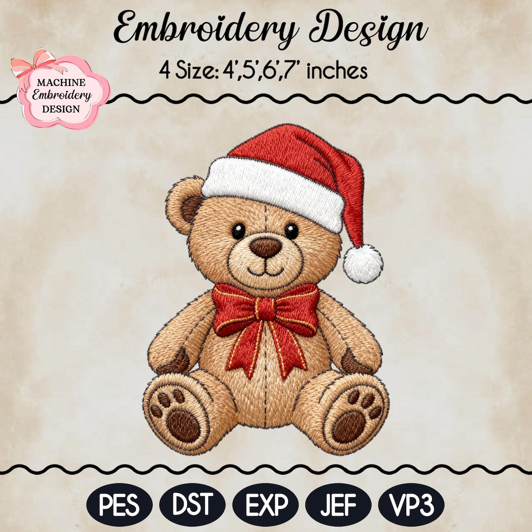 Orsacchiotto Natalizio Disegno Disegni Da Ricamo Per Orsetto Di Natale,  Disegno Da Ricamo Per, image size:1080x1080