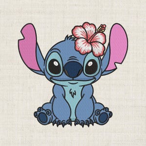 Kawaii Stitch Embroidery Design - Etsy