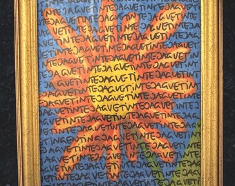 Jag Vet Inte: originele spirituele acrylkunst