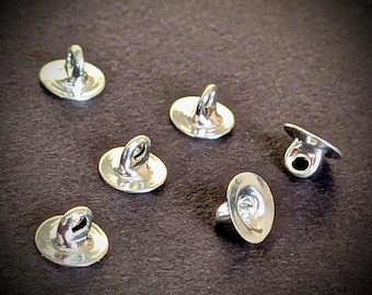 Button Backs Shank 6 mm For DIY DYO Doll Clothes