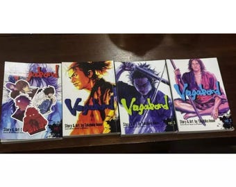 Vagabond Manga English Full Set Volume 1-15 Comic Books New by Takehiko Inoue