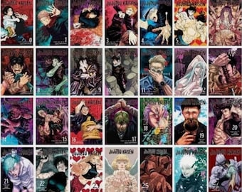 Full Set Jujutsu Kaisen Manga English Vol 0–30 Complete Comics