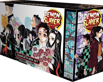 Demon Slayer Manga Box Set: Vols 1-23 Complete Collection with book mark