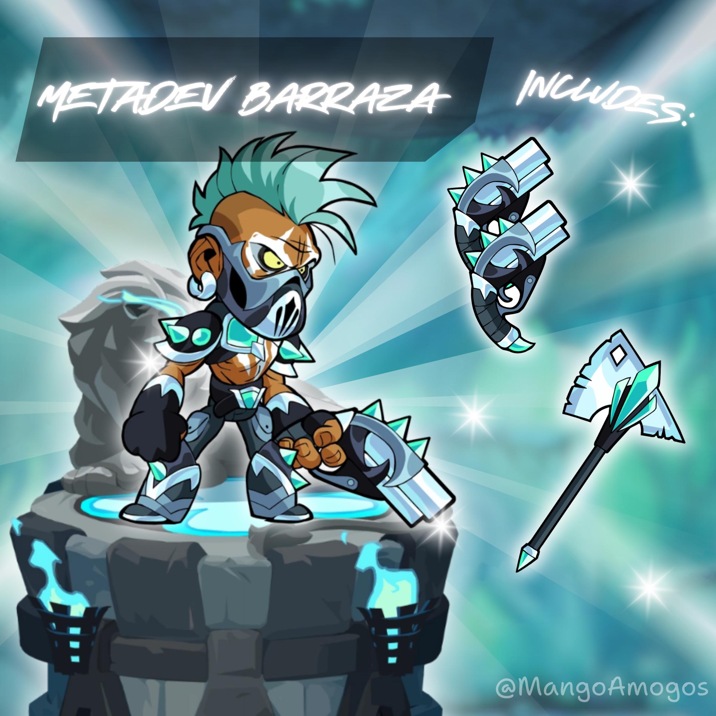 Codice Skin Esclusivo Brawlhalla Metadev Barraza – Raro, Multigiocatore Tutte Le Piattaforme