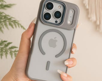MagSafe Phone case Compatible Transparent Hard Case - iPhone 11-17 Pro Max Plus