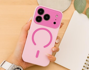 Matte Electroplated Magsafe iPhone Case, All-Inclusive Lens Film Cover