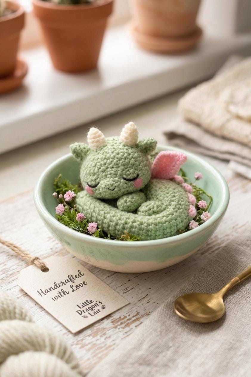 39 Dragon Crochet Patterns: Unleash Your Creativity with These Unique Designs 15 Sleeping Dragon Crochet