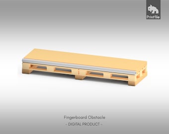 Fingerboard Europalette Pad | STL & STP 3D Print File