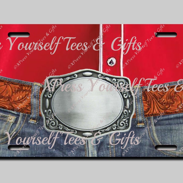 Western Belt Buckle Tag Template,  Cowboy/ Rodeo Tag, License Plate Template,Digital Template,Sublimation Template,Instant Download, PNG