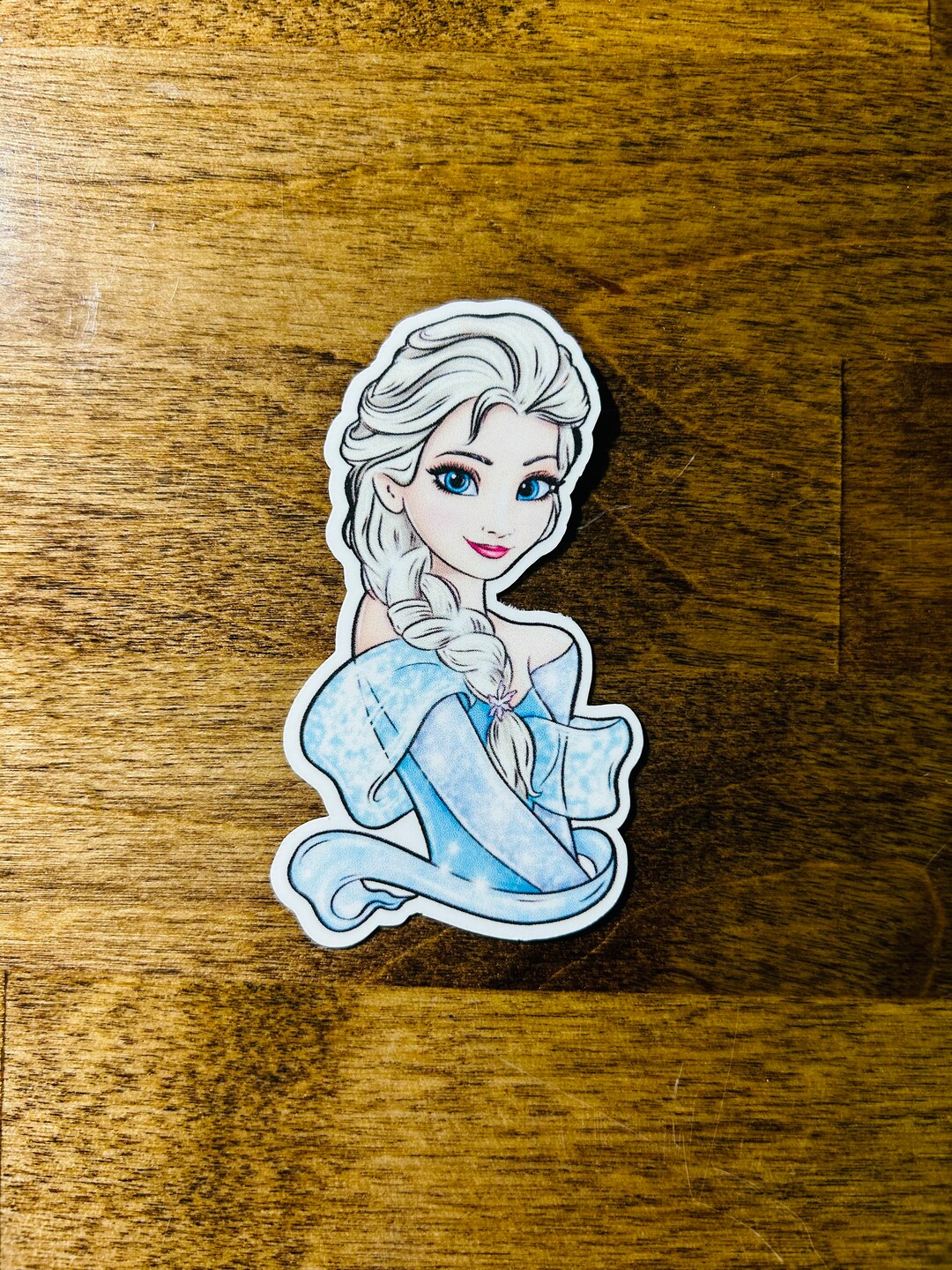 Elsa Sticker Frozen Sticker Water Bottle Sticker Kids Etsy