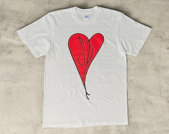 Camiseta Smashing Pumpkins com Logo de Coração - Camiseta da Era Siamese Dream, Camiseta da Banda, Camiseta de Música