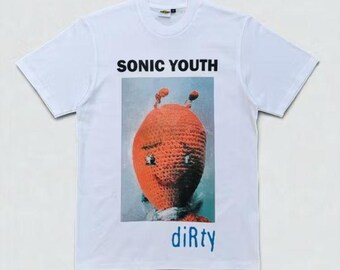 SONIC YOUTH 1992年製 ヴィンテージバンドTシャツ Vintage 1992 Sonic Youth Dirty T-Shirt – Mills Vintage USA