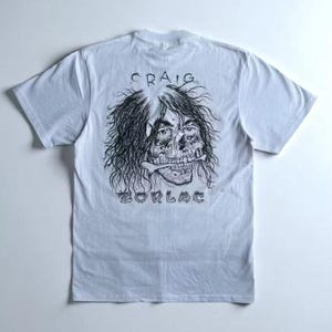 トップス ZORLAC DONNY MYHRE MODEL T-shirt Pushead Pushead Zorlac - Etsy