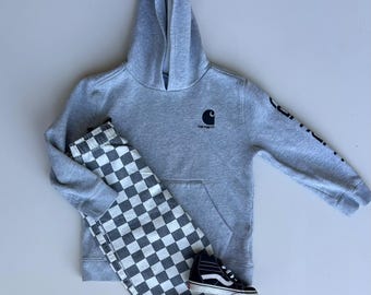 Grey Carhartt Hoodie | Size 80–86 (12–18 Months)