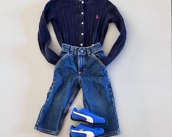 Vintage Polo Ralph Lauren Cardigan | Size 86–92 (1.5–2 Years) |