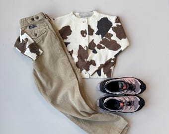 Vintage Polo Ralph Lauren Corduroy Pants Beige | Kids Classic Ribbroek | Size 5-6 years