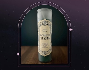 Wayfarer’s Blessing - Spell Candle for Safe Travel