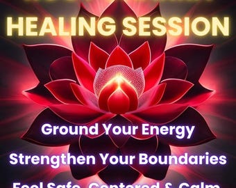 Guarigione del chakra della radice – Ripristino dell'energia Theta per radicamento, scudo dell'aura, confini e calma del sistema nervoso (a distanza)