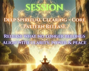 Spirituelle Reinigung Intensiv – Fortgeschrittene Theta Heilung | Entspannung aus der Tiefe der Energie, Kernfreisetzung, Karmic & Ahnenreset