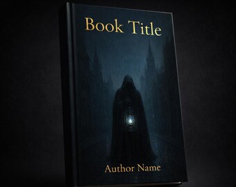Premade Grimdark Fantasy Book Cover, Gothic Novel Design, eBook and Paperback for KDP
