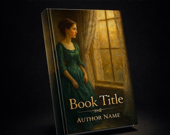 Gothic Romanze Buchcover - Painterly Dark Art (Digitaler Download)